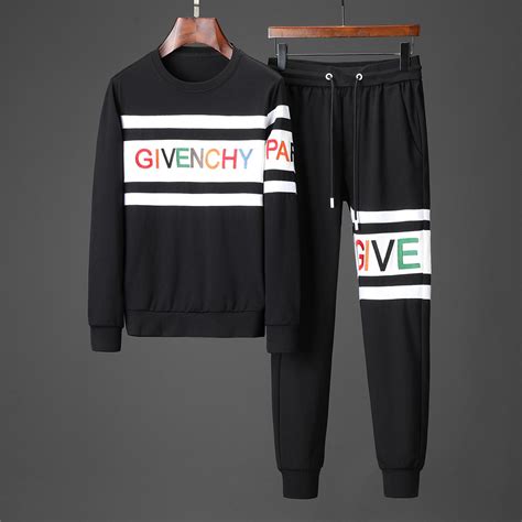 givenchy tracksuit mens fore sale|givenchy velour tracksuit men's.